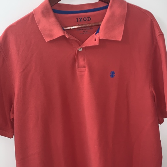 IZOD Mens Polo Shirt Size XL, Very good used condition. - Picture 3 of 9